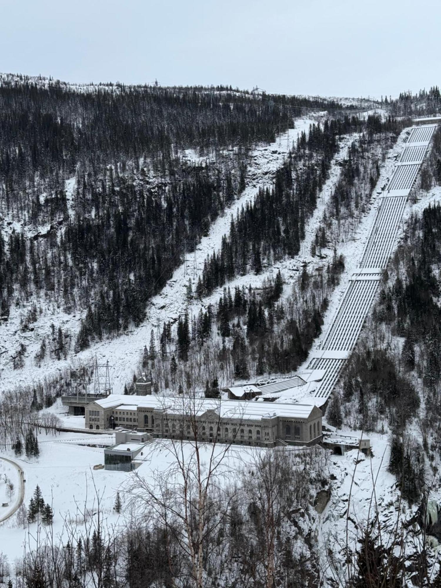 Sentralt hus i Rjukan Eksteriør bilde